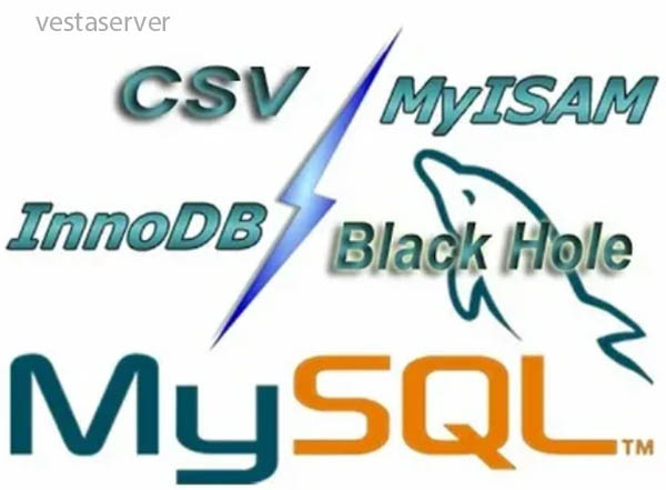 دیتابیس MYSQL و موتورهای myisam وinnodb و csv